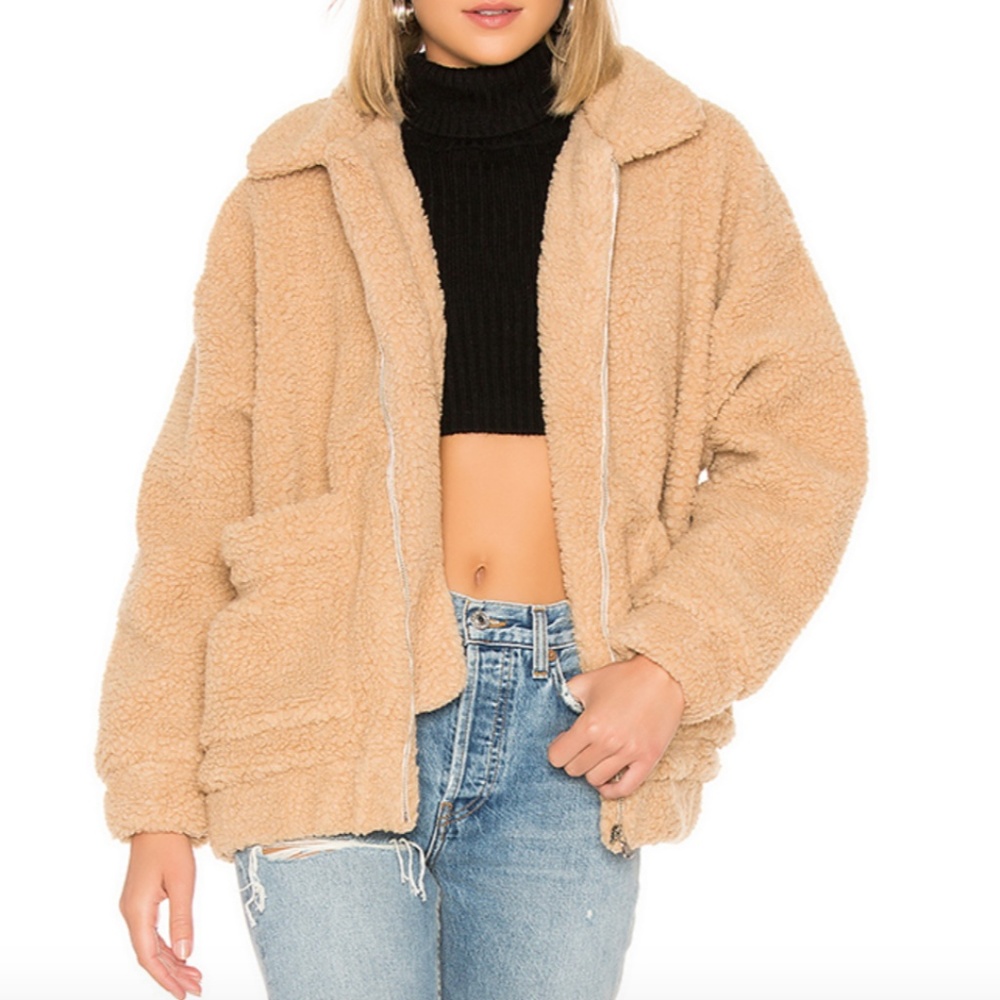 PIXIE COAT IN CARAMEL